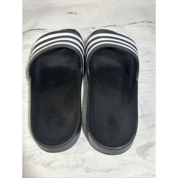 ADIDAS EUC WOMENS SZ 10 ADILETTE SLIPON SANDALS SHOES - Picture 2 of 4